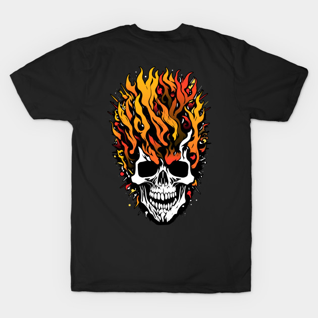 Fire skull by APDesign